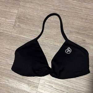 Women's Black Halter Bralette
